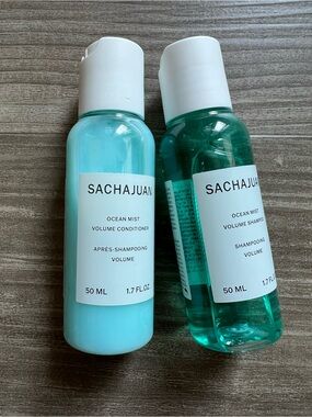 SACHAJUAN • Ocean Mist Deluxe Travel Size Shampoo and Conditioner